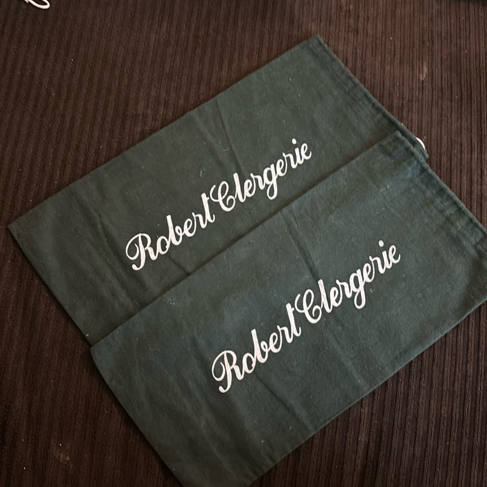 Pair of Robert Clergerie Shoe Dust Covers